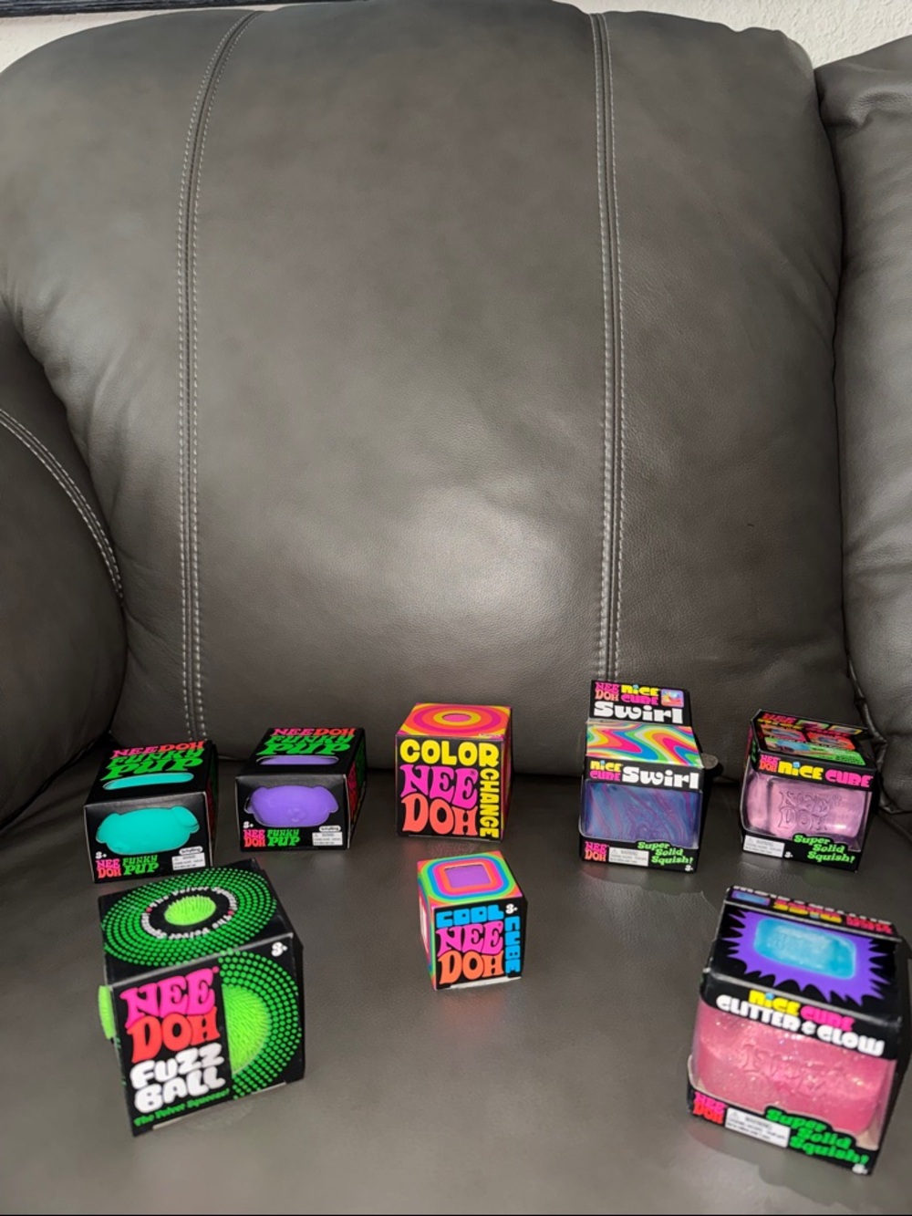 8 NeeDoh Fidget Squishy Bundle ‼️‼️‼️🐶🧊✨🍭